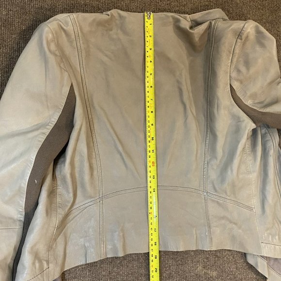 Women’s Hinge Leather Crop Jacket size M - Picture 9 of 14